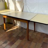 Formica kitchen table and wood