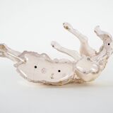 Porcelain figurine of a Borzoi dog, 1960s, made in Europe