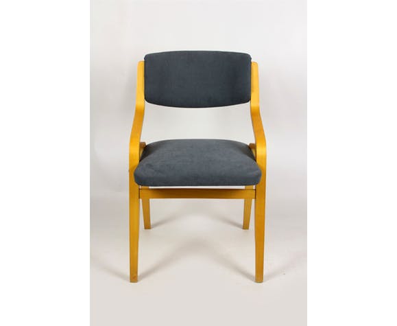 Czech Bent Plywood Chairs from Holesov, 1970 s, Set of 4