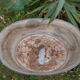 Old oval zinc basin 65 liters