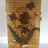 Vintage lamp in solid wood 70s