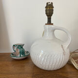 Pied de lampe en céramique vintage