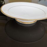 Plat en porcelaine blanche