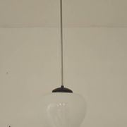 Czechoslovak opaline and Bakelite Bauhaus suspension