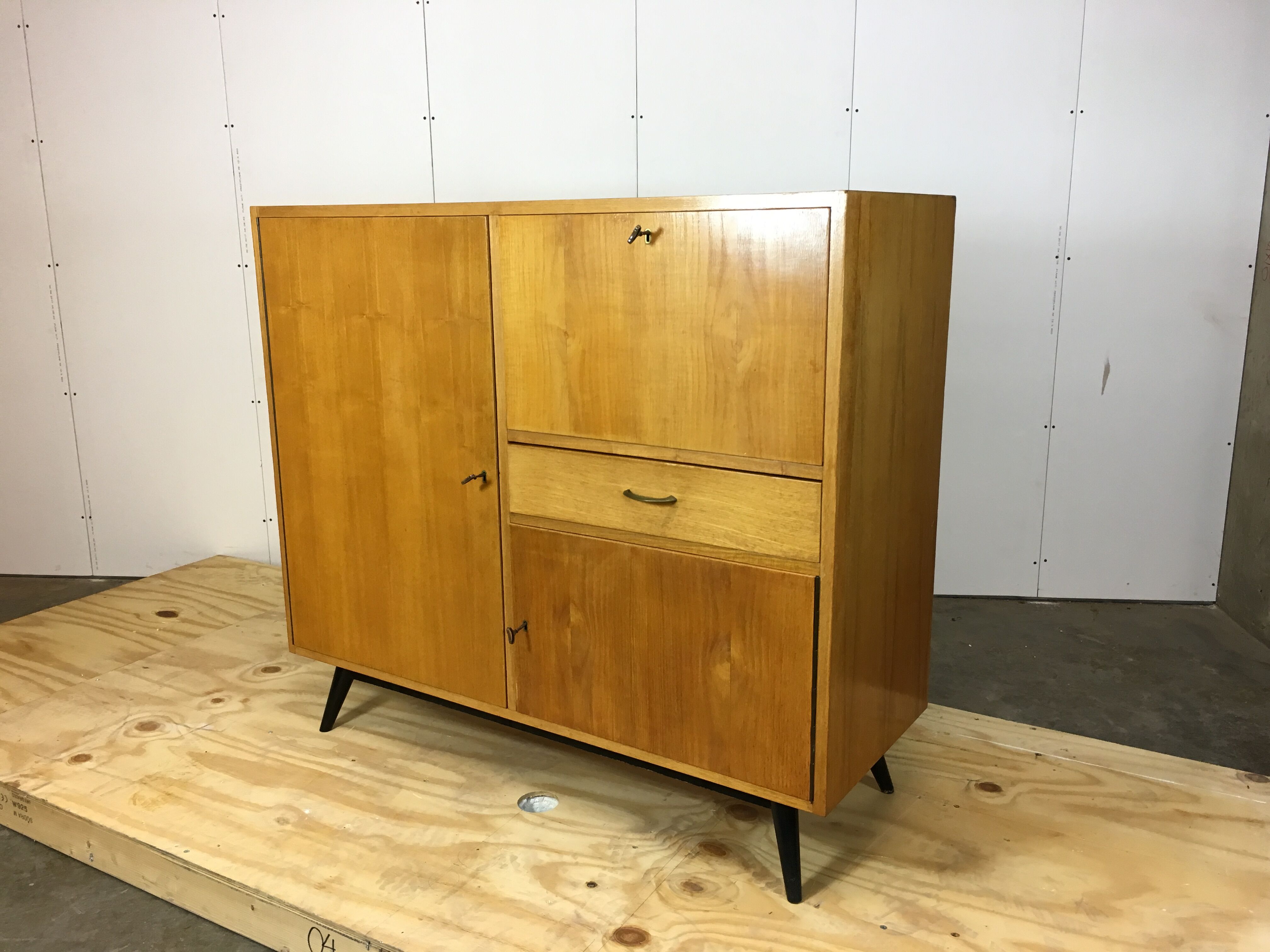 Mid-century birch cabinet, 1950