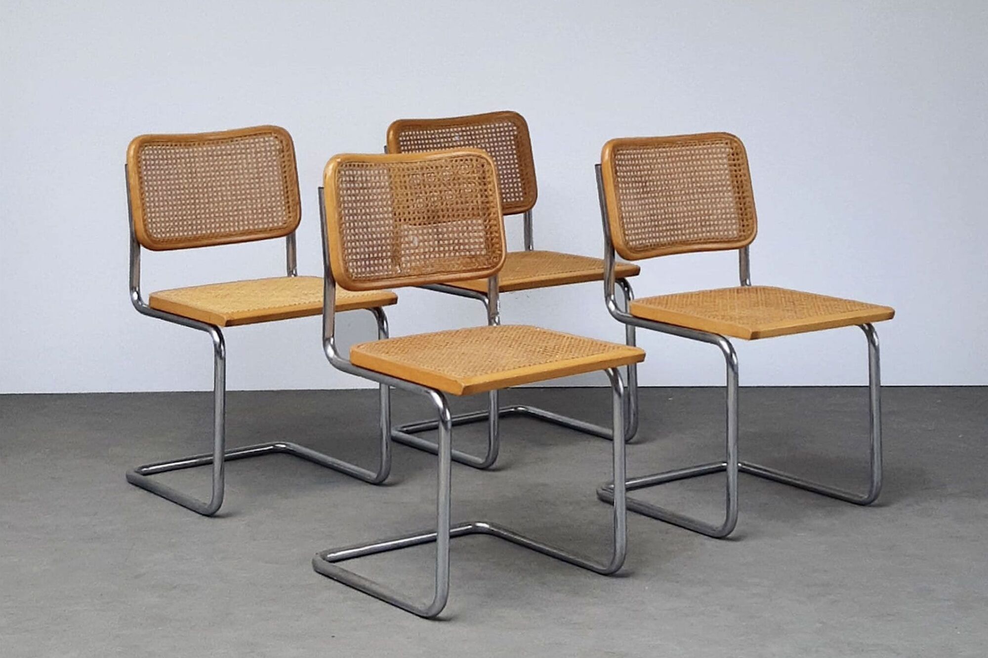 4 chairs Marcel Breuer of 1970/75 made in Italy