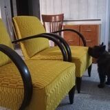Pair of Art Deco armchairs