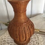 Rattan vase
