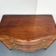 Antique Georg III mahogany serpentine chest of drawers, England, 1780s