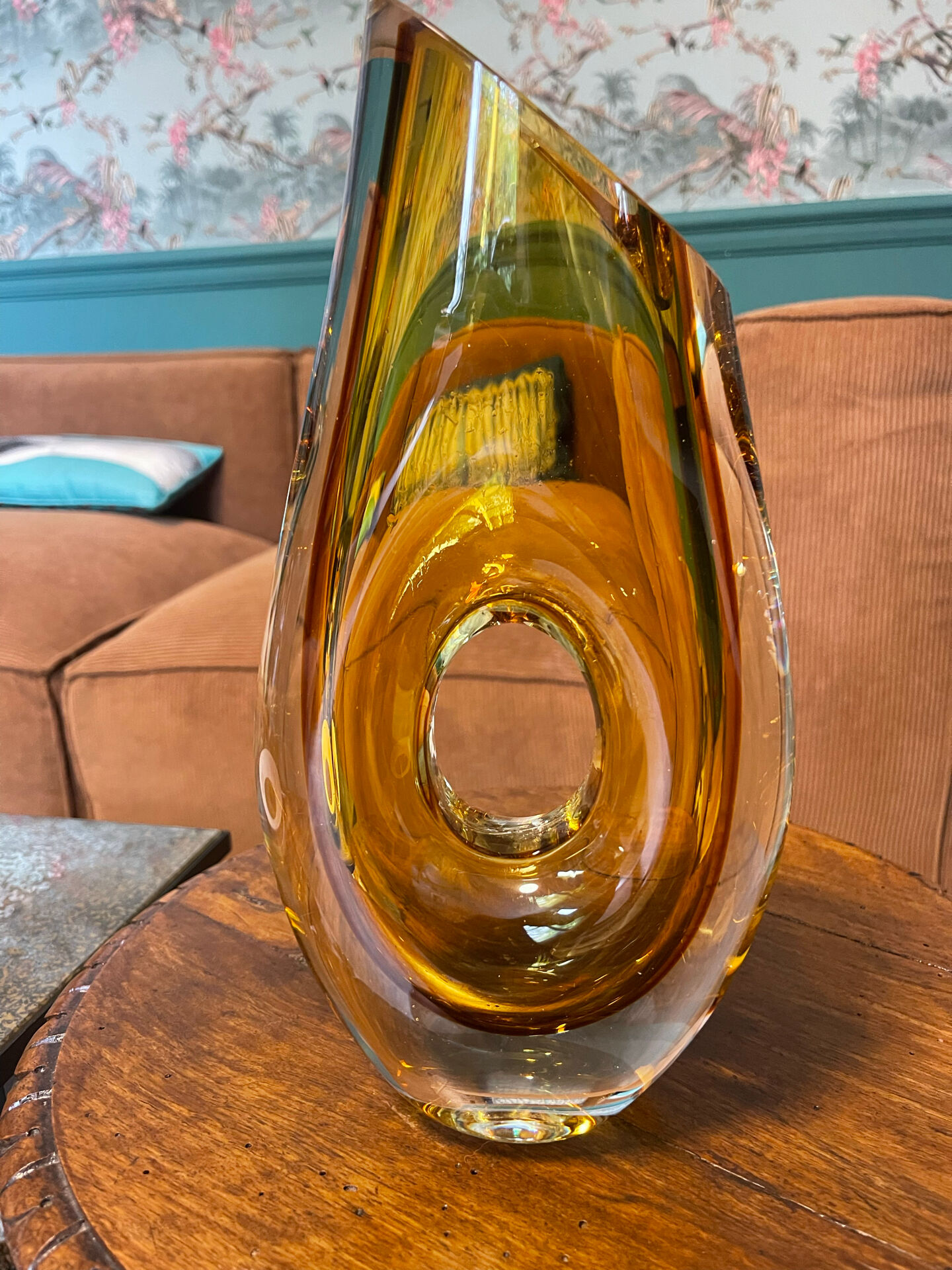 Sommerso vase from Murano