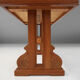 Art Deco coffee table in oak 1940's