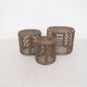 Set of three manou baskets or side tables attrb. to Tito Agnoli, Italy 1970