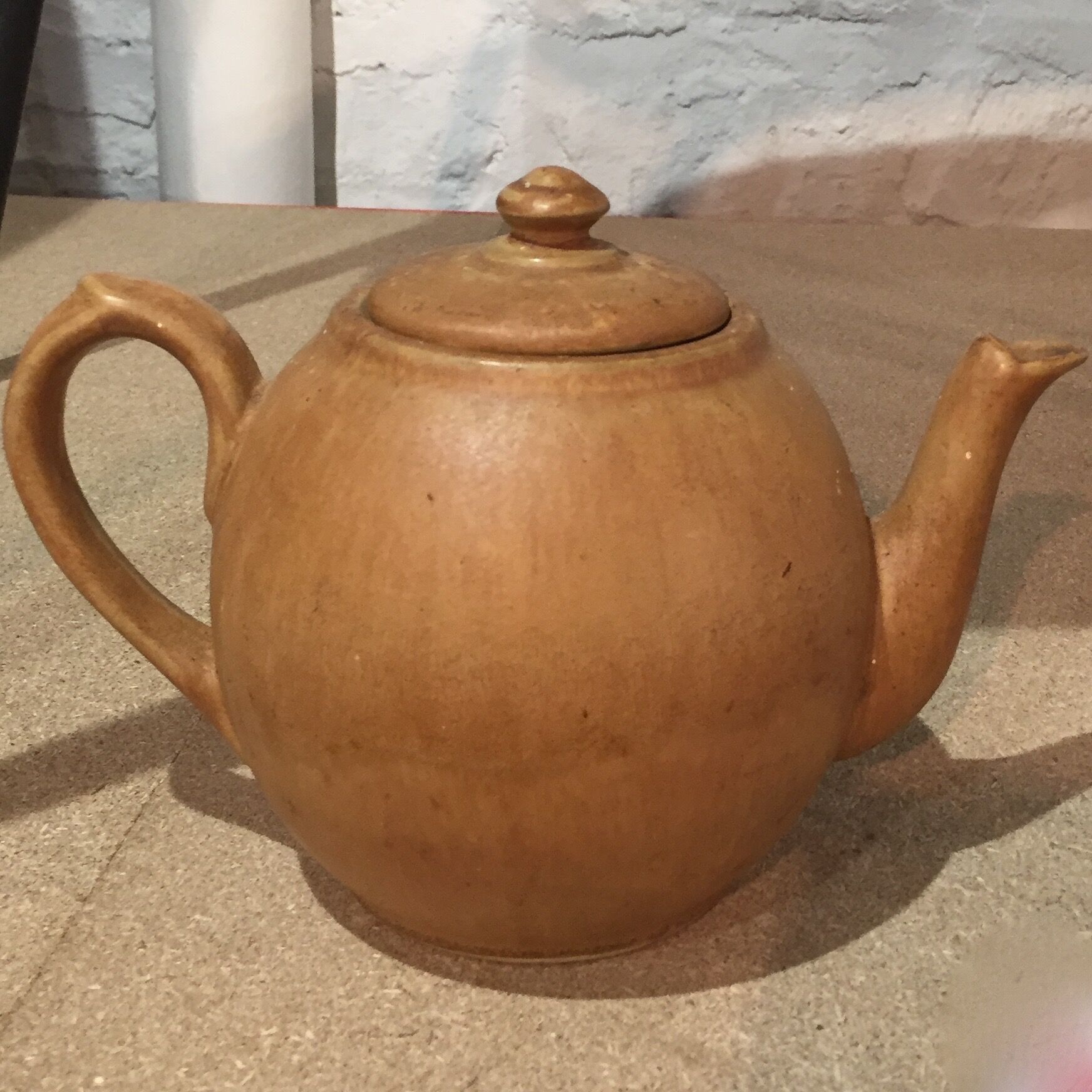 Stoneware teapot
