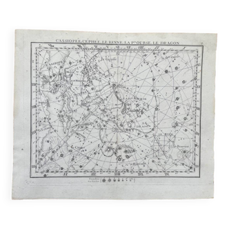 Cassiopée Céphée Le Renne La Petite Ourse Le Dragon - Astronomie