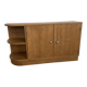 Meuble bas enfilade vintage art déco bois massif