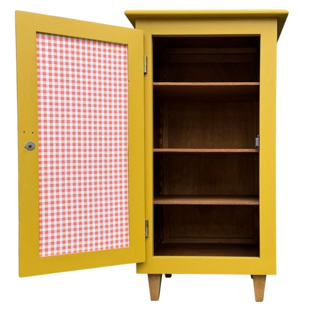 Art Deco yellow ochre Parisian buffet