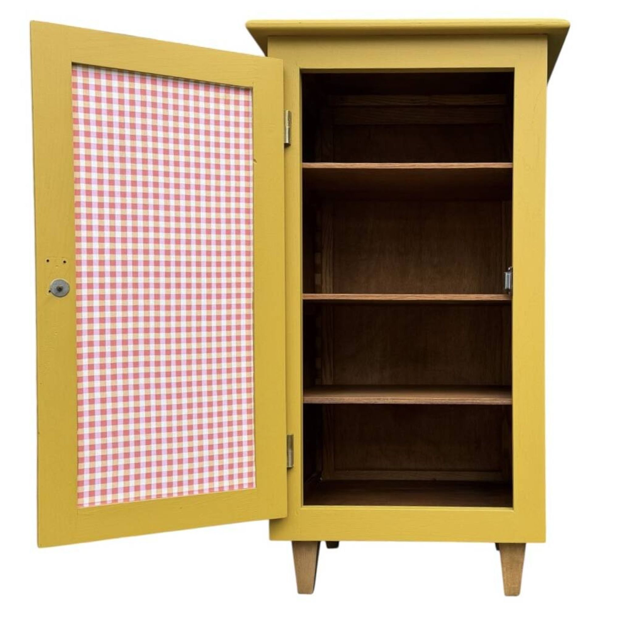 Buffet parisien art déco ocre jaune