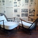 Ensemble fauteuils et canapé Ercol Windsor vintage