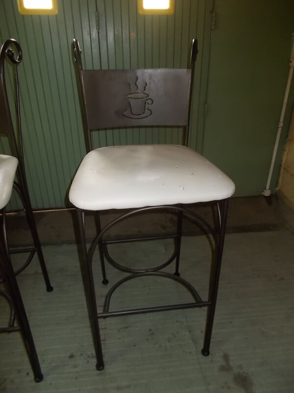 Paire de chaises hautes