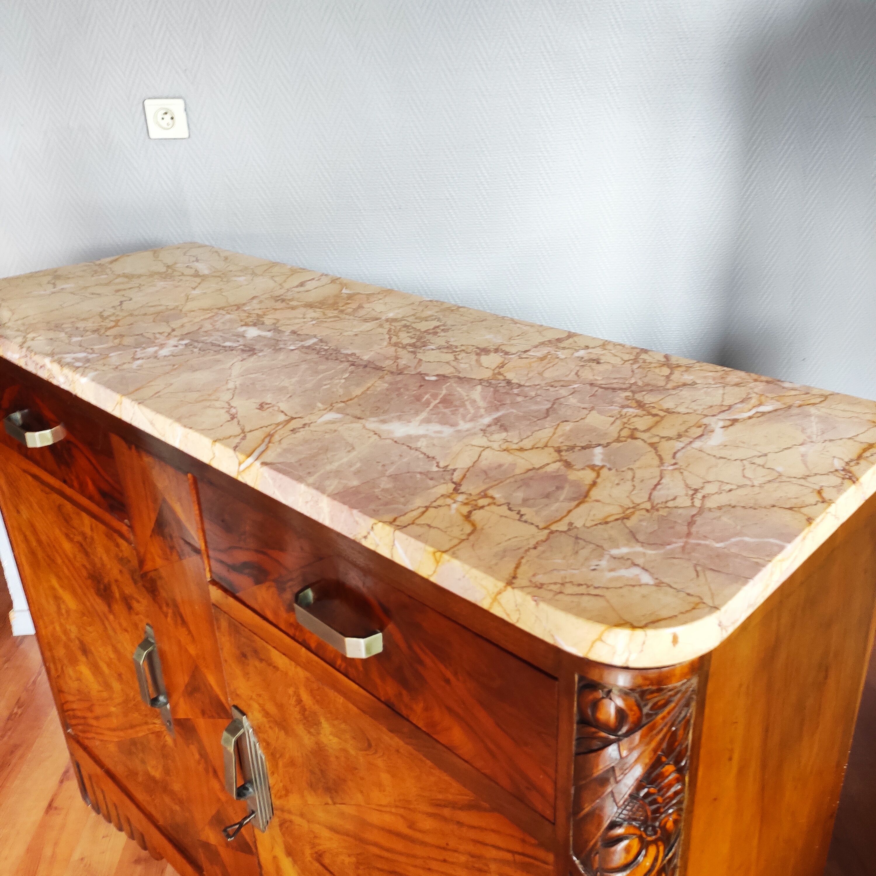 Antique art deco buffet