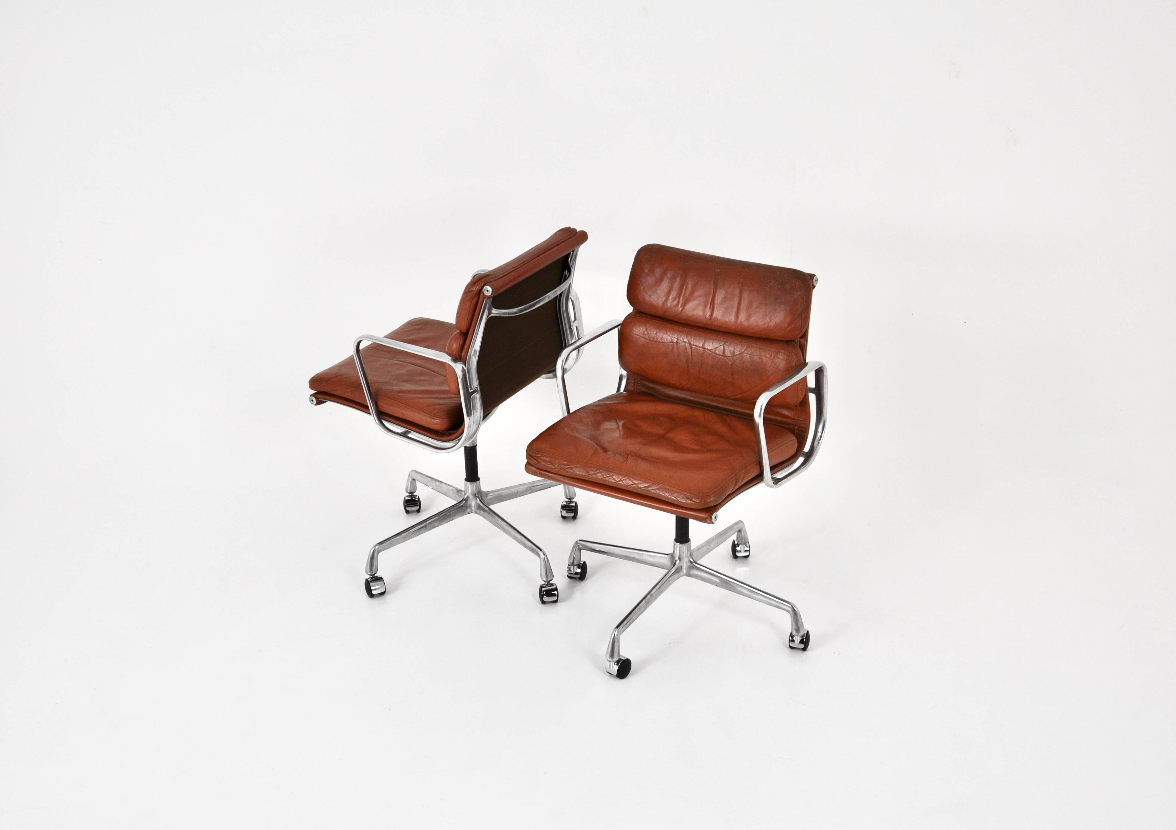 Paire de Fauteuils De Bureau De Charles & Ray Eames Pour Herman Miller, 1970s