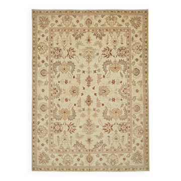 Turkish Handknotted Wool Oushak Rug 266 cm x 377 cm