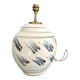Pied de lampe céramique, câble tissu neuf 200 cm