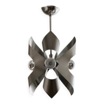 Large Oxar suspension – Jocelyne Trocmé – Flower of Light 1970s