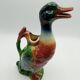 Duck pitcher in dabbling