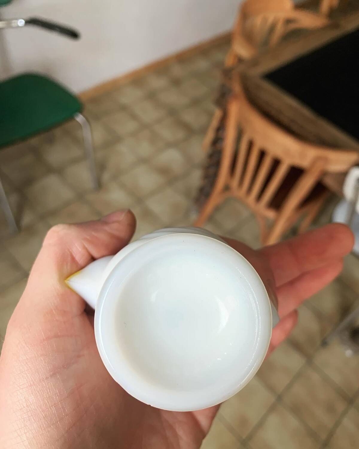 Pair of old egg cups