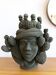 Crowned head in ceramic by Stefania Boemi – Sicily, Italy