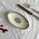 Ravier small appetizer dish antique earthenware from Creil and Montereau.