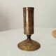 Antique folk art candle holder 1914/18