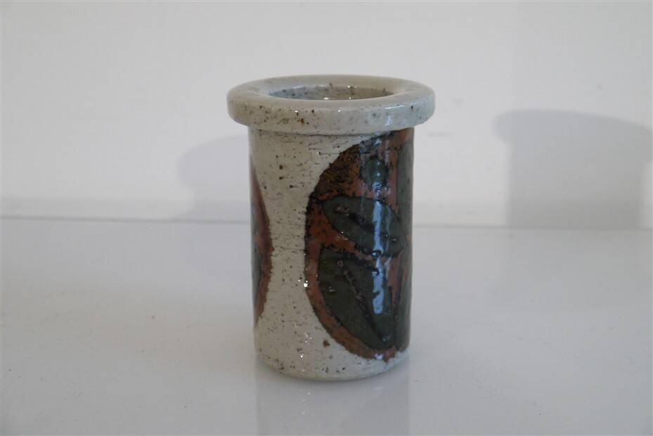 Swedish vase in chamotte ceramic from Rorstrand