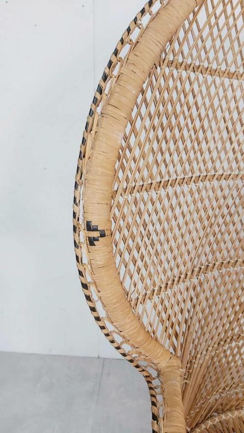 Vintage peacock chair