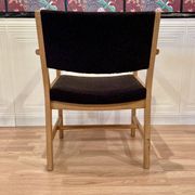 ARMCHAIR STAMPED "HANS WEGNER" 1960.