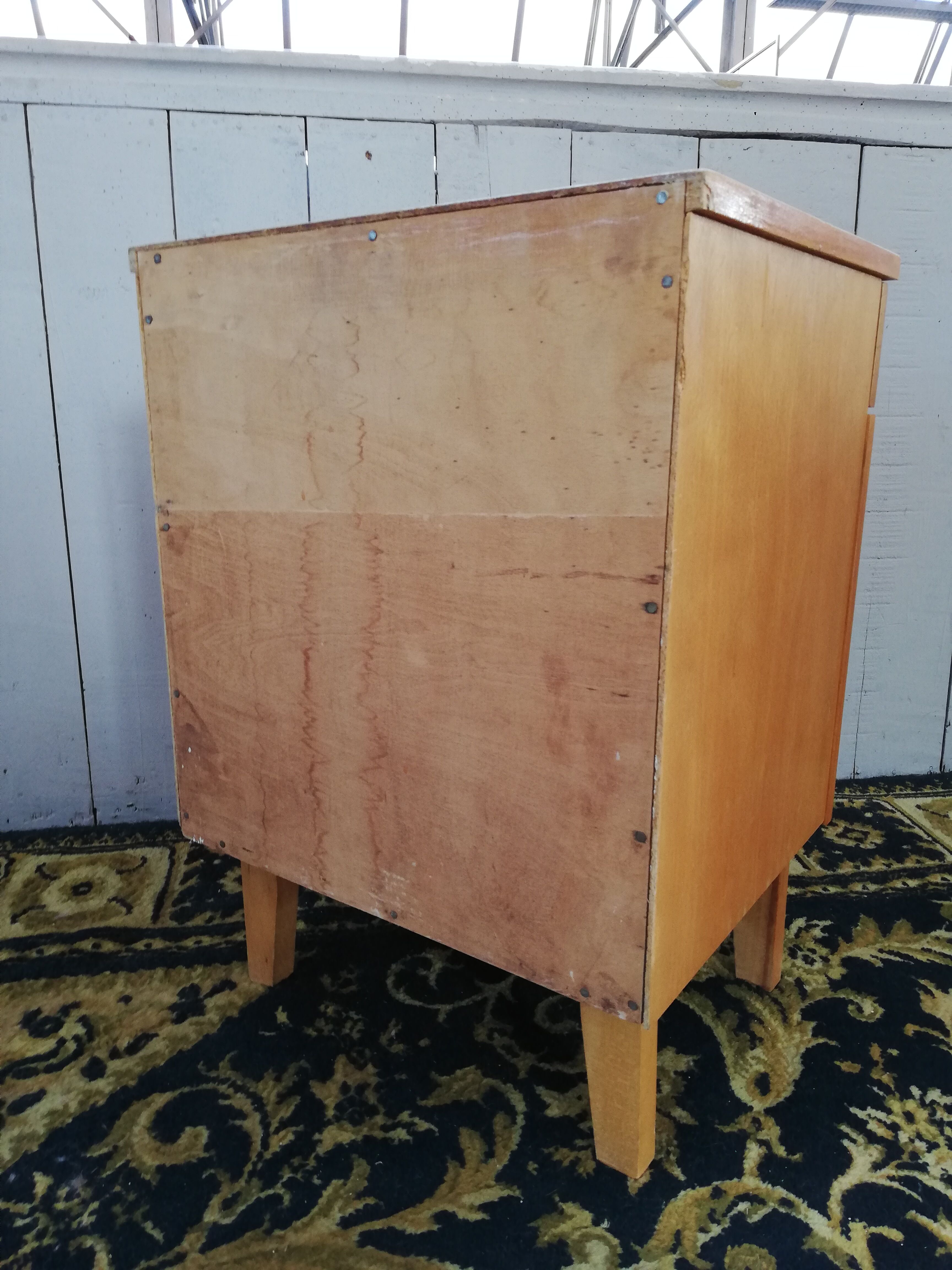 Pair of bedside tables, Czech