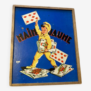 Yellow Dwarf board game from the early 20th century.