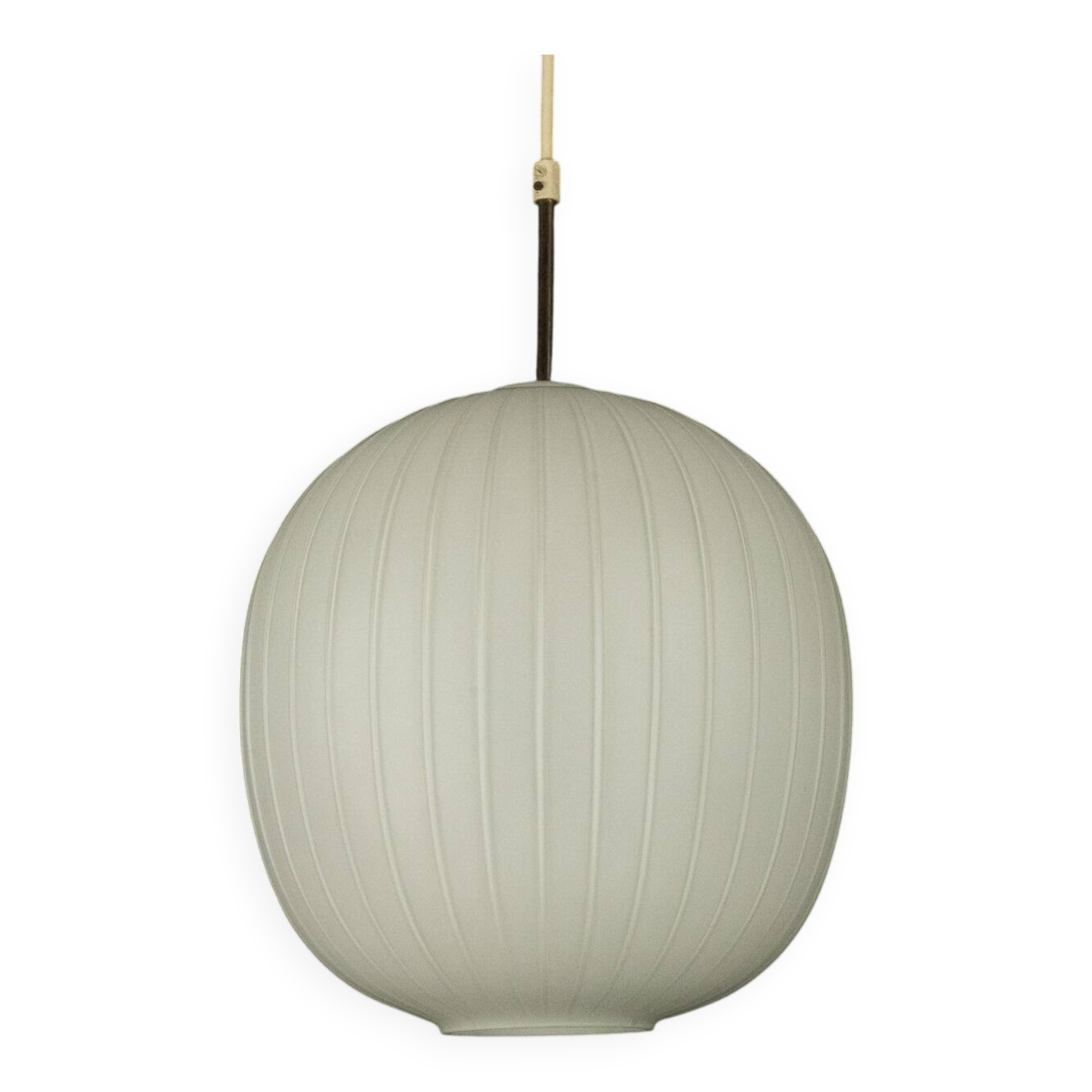 Mid-Century Italian pendant light in the style of Arredoluce Monza. Italy 1950