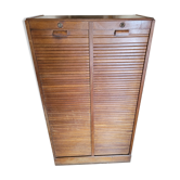 Old double curtain binder