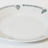 Lot of 4 plates of earthenware of Castres