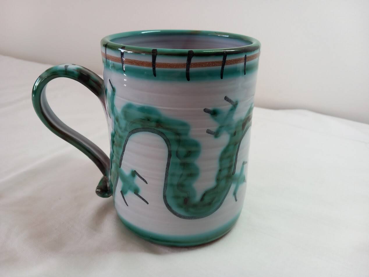 Vintage ceramic mug