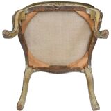 Louis xv period chair stamped by claude-françois drouilly