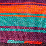 Vintage turkish kilim cushion cover, 30 x 50 cm