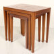 Tables gigogne rétro danish en teak 60s 70s
