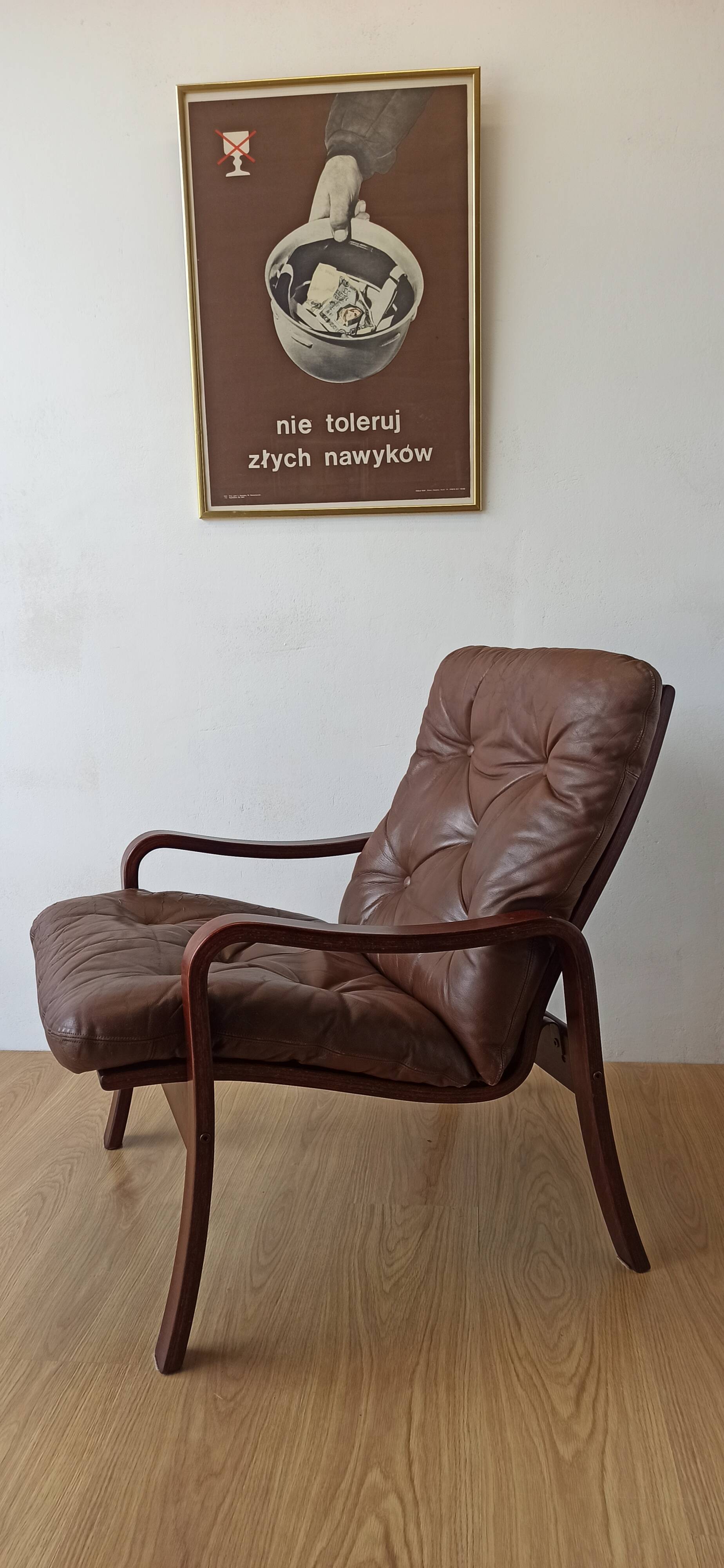 J. M. Birking & Co Copenhagen lounge chair, 1970s.