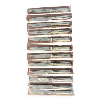 Christofle malmaison 12 couteaux dans leur emballage d’origine 24,5 cm