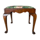 Tabouret en bois Chippendale XIXe