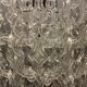 Murano glass chandelier by Angelo Mangiarotti Vistosi production