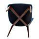 Ico & Luisa Parisi Rare Set of Six Mid-century Modern Velvet Dining Chairs